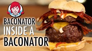 BACONATOR STUFFED BACONATOR [upl. by Eladnek]