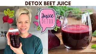 Beetroot Juice Recipe Using Blender [upl. by Elletnuahs]