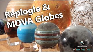 Replogle 12quot Globes and MOVA 45quot Rotating Globes review [upl. by Eellek]