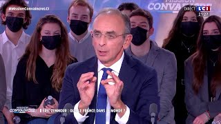 Eric Zemmour sexprime sur linsécurité [upl. by Ellersick]