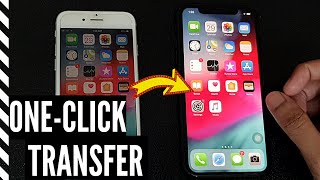 How to Transfer Data from old iPhone to new iPhone without using iCloud Wirelessly [upl. by Enelyw]