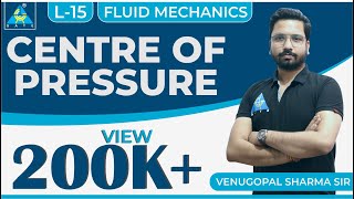 Fluid Mechanics  Module 2  Centre of Pressure Lecture 15 [upl. by Rocca]