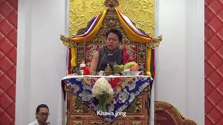 HH The Dungsey Garab Rinpoche Teachings amp offering Mandala In New York City [upl. by Scott]