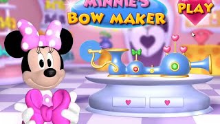 Minnies Bow Toons 2015 Full Episodes  Minnies Bow Maker  Full Game Episode HD [upl. by Janifer]