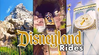 Disneyland Rides  2022 POVs 4K [upl. by Nahsaj]