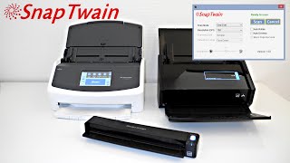 TWAIN Driver for the ScanSnap Scanner iX1400iX1600 by Fujitsu  Installation and use of quotSnapTwainquot [upl. by Vasos]