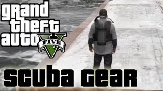 ★ GTA 5  How to Get Scuba Gear  Location [upl. by Ogdan421]