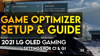 LG Game Optimizer Settings Setup Guide [upl. by Eirelav]