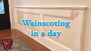 How to build upscale wainscoting [upl. by Esinrahs]