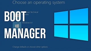 Windows 10 Boot Manager [upl. by Inerney]