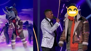 The Masked Singer  The Rhino Performances and Reveal 🦏 [upl. by Borek]