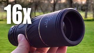 16x52 HD 16x Magnification Zoom Monocular by ARCHEER Review [upl. by Callan596]