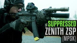 Zenith Z5P MP5K  Obsidian 9 Suppressor [upl. by Ivanna]