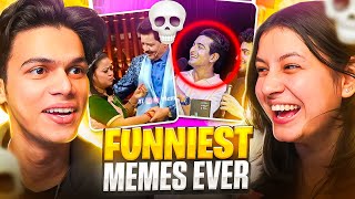 Funniest meme review ever  DANK memes  funny meme review with Kanika😂 [upl. by Rolyab]