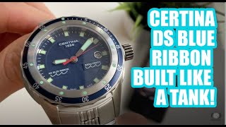 Certina DS Blue Ribbon  330m Dive Watch [upl. by Akirdna]