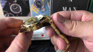 INVICTA PRO DIVER GOLD REVIEW [upl. by Ariec138]