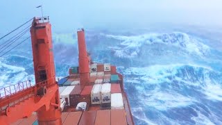 5 Massive Waves Caught On Camera [upl. by Geldens457]