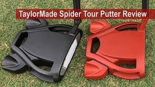 TaylorMade Spider Tour Putter Review By Golfalot [upl. by Ahseikal]