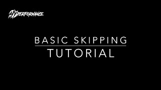 How to Skip  Basic Skipping Tutorial [upl. by Greenleaf87]