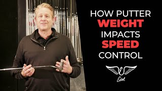 How putter weight impacts speed control Putting Roadmap [upl. by Ecneps]