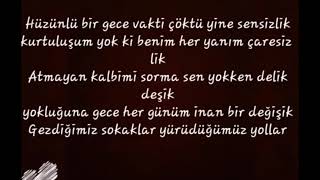 Umutlarım hayallerim Hayatım bak tükendi Lyrics HATİCE AK [upl. by Edd]