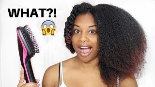 I CANT BELIEVE THIS BLOWDRYER BRUSH  Revlon One Step Hairdryer Review  Journeytowaistlength [upl. by Gregg]