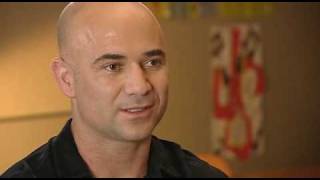 Andre Agassi and Steffi Graf on INSIDE SPORT BBC  PART 3 of 3 [upl. by Salli710]