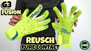 REUSCH  PURE CONTACT II G3 FUSION  UN GUANTE ULTRA LIGERO  Unboxing amp Review [upl. by Nepets]