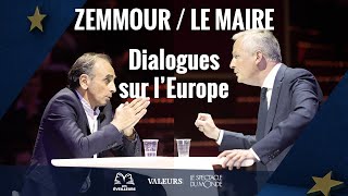 Débat Bruno Le Maire  Eric Zemmour Lidentité des peuples européens [upl. by Eerehc]