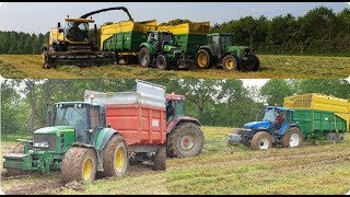 Ensilage dherbe 2019 en condition difficile  Gopro [upl. by Fachanan407]