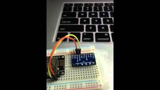 Integrate ESP8826 with a 9axis MPU 9250 [upl. by Boiney873]