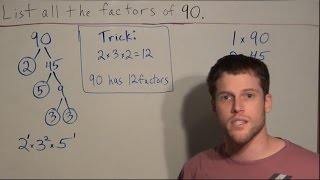 Cool Trick for Factoring Numbers [upl. by Aeet]