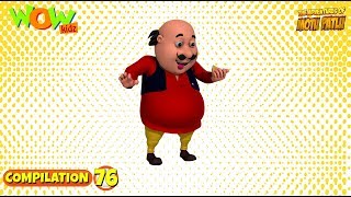 Motu Patlu  Non stop 3 episodes  3D Animation for kids  76 [upl. by Nollat]