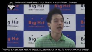 ENG SUB  ROMAN SUGA of BTS  방탄소년단  BIG HIT Audition Min Yoongi Pre Debut [upl. by Atinniuq789]