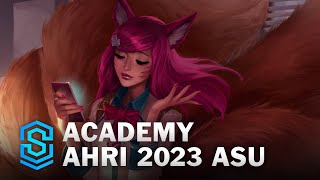 Academy Ahri Skin Spotlight  League of Legends [upl. by Mir446]