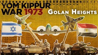 Yom Kippur War 1973  Golan Heights Front DOCUMENTARY [upl. by Odette]