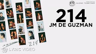 214  JM De Guzman  quotAloneTogetherquot OST Lyrics [upl. by Ecaj]