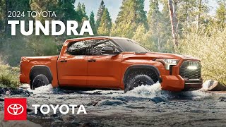 2024 Toyota Tundra Overview  Toyota [upl. by Sarette]