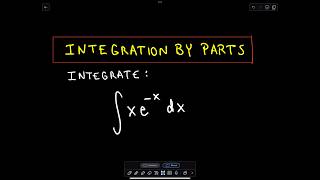 ❖ Integration by Parts Made Easy ❖ [upl. by Sibbie]