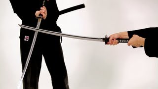 How to Use a Katana Defensive Move  Sword Fighting [upl. by Diego]