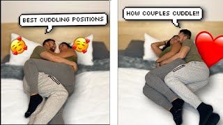 TOP 10 COUPLE CUDDLE POSITIONS  CUTE REACTION [upl. by Yajnas]