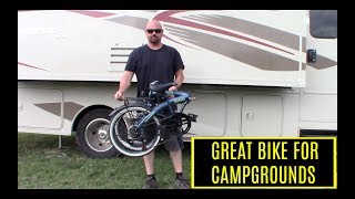 Great Folding Bike For RVers amp Campers [upl. by Aliza]