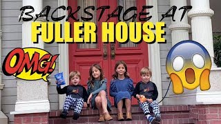 FULLER HOUSE Behind the Scenes SNEAK PEEK 😱 SPECIAL Guests CLEMENTS TWINS [upl. by Walke]