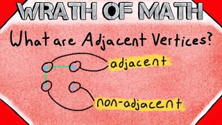 What are Adjacent Vertices  Graph Theory [upl. by Ratep767]