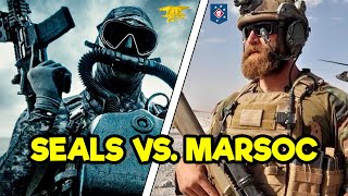 NAVY SEALS VS MARINE RAIDERS MARSOC [upl. by Nylatsyrk]