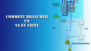 comment brancher un va et vient [upl. by Kcyred]