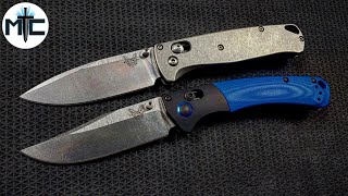 Benchmade Bugout VS Mini Crooked River  CUSTOMIZED [upl. by Odlopoel712]