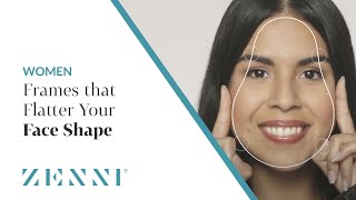 Zenni Frames that Flatter your Face Shape  Women [upl. by Yltneb]