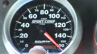 Auto Meter Programmable Electric Speedometer [upl. by Thorrlow]