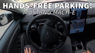 This Mustang MachE Parks Itself  How To Use Active Park Assist [upl. by Ladin493]